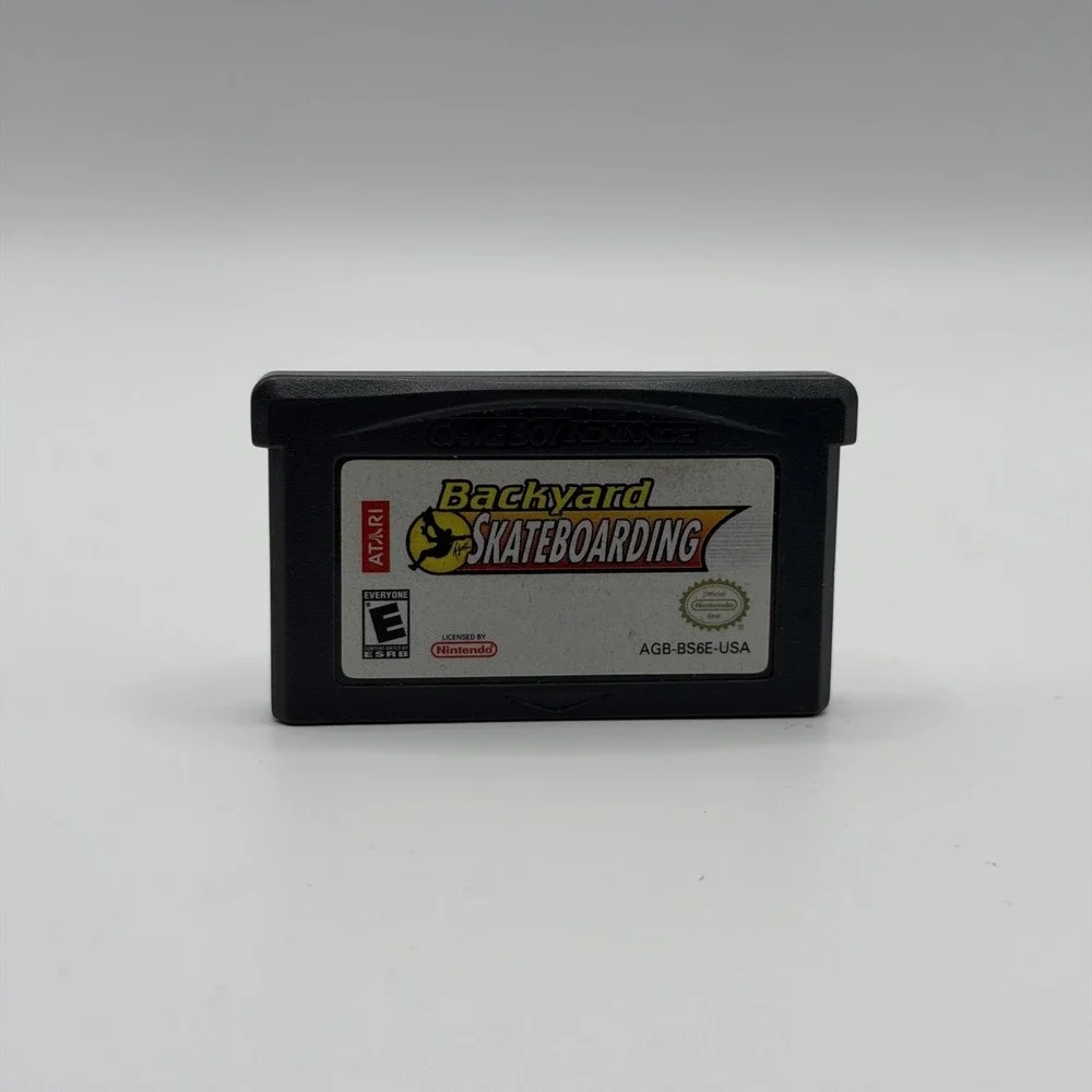 Backyard Skateboarding Game Boy Advance GBA Nintendo DS Game E Atari NTSC-U/C